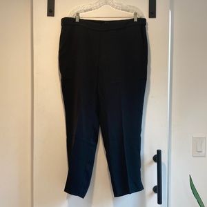 Jamie elastic-waist black pants, jcrew factory
